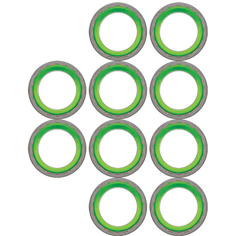 10 Pk, Sealing Washer - Slim Line - 17.07MM I.d. MT1209