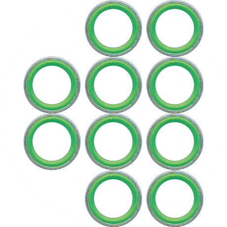 10 Pk, Sealing Washer - Slim Line - 17.15MM I.d. MT1214