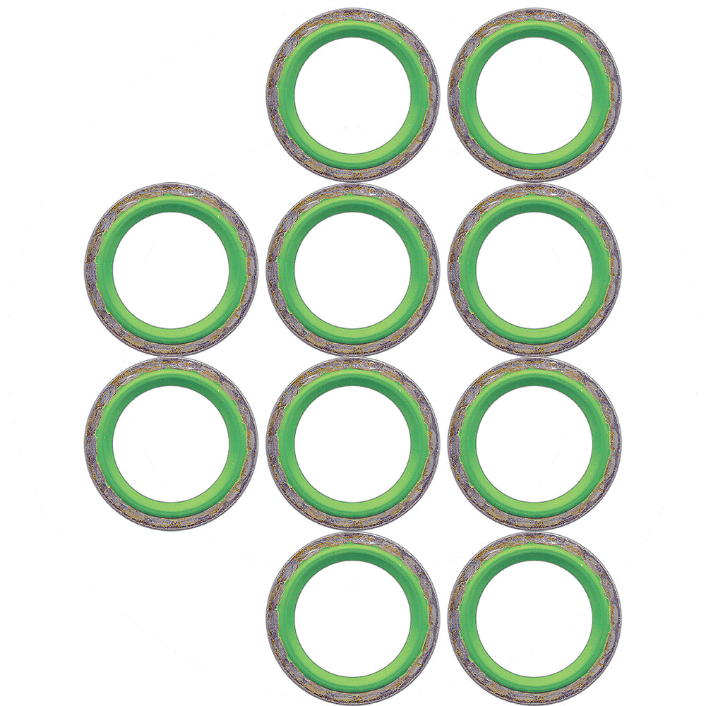 10 Pk, Sealing Washer - Slim Line - 17.53MM I.d. MT1215