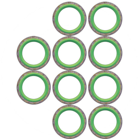 10 Pk, Sealing Washer - Slim Line - 17.53MM I.d. MT1215