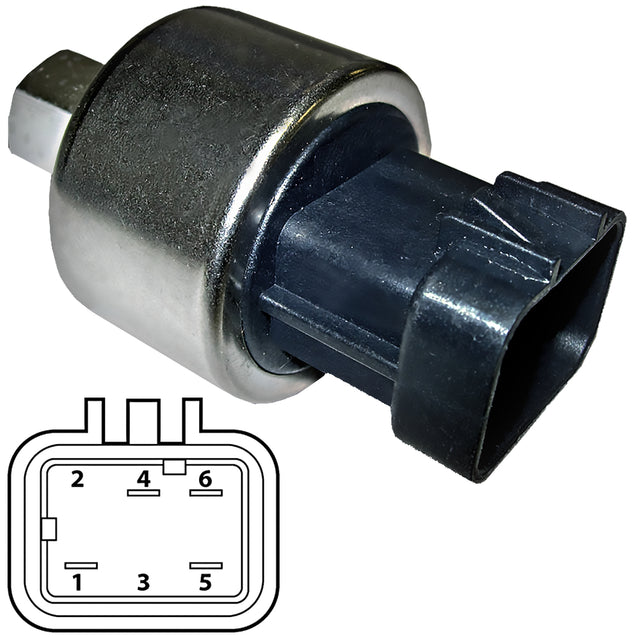 Switch, Trinary R134A-FEMALE M10-P1.25 -opel,vectr MT1237