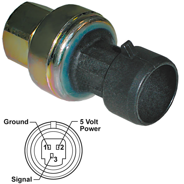 Pressure Transducer, R12 - Female 3/8-24" Thread MT1297
