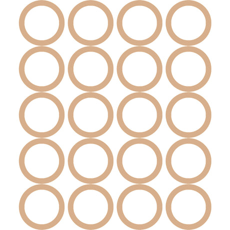 20 Pk Orange HNBR O-ring - Navistar: 3543728-C1 MT1321