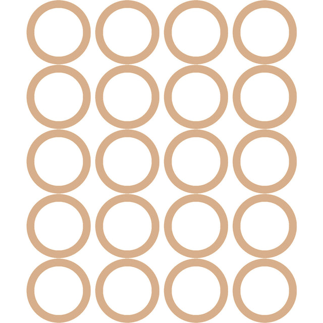 20 Pk Orange HNBR O-ring - Navistar: 3543728-C1 MT1321