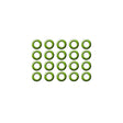 20 Per, Green HNBR O-ring MT1332