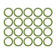 20 Per, Green HNBR O-ring MT1334