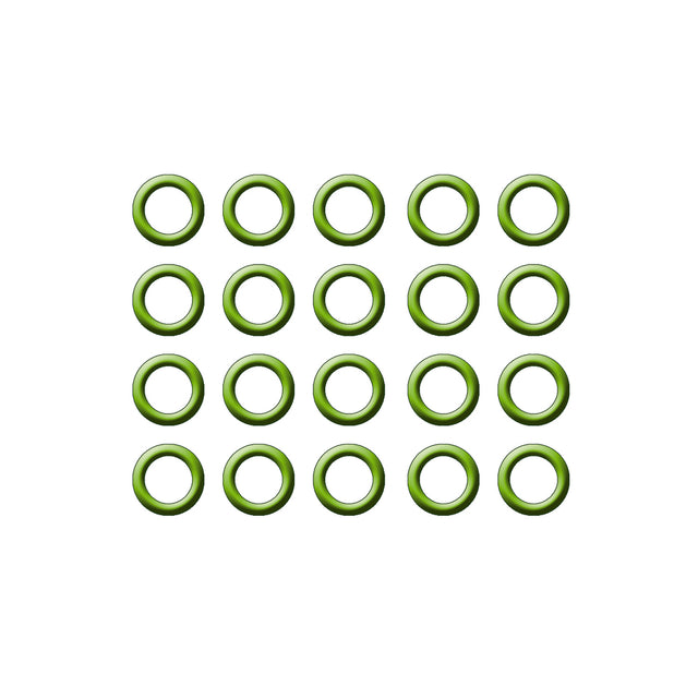 20 Pk Green HNBR O-ring - 9MM Hose MT1354