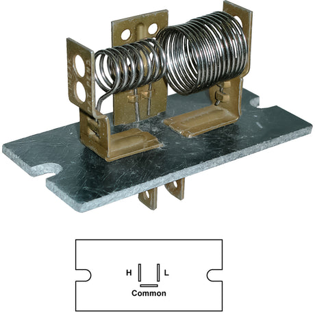 Blower Resistor MT1358