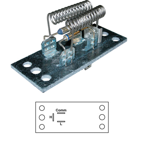 Blower Resistor MT1363