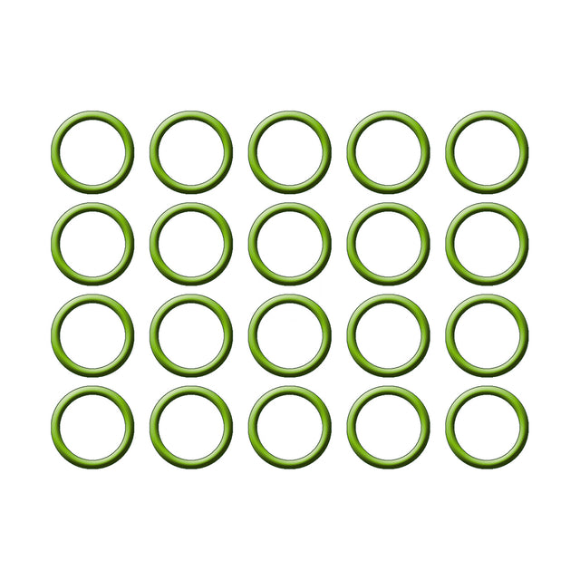 20 Pk Green HNBR O-ring MT1369