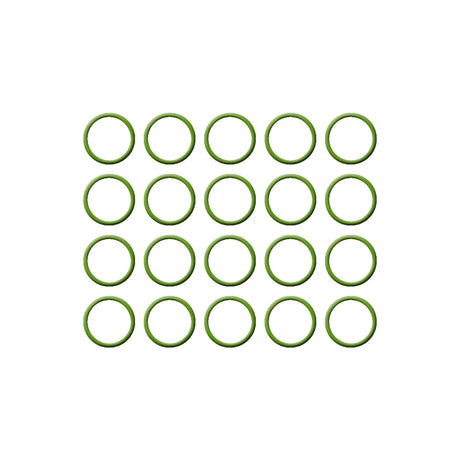 20 Pk, O-ring, Green HNBR MT1383