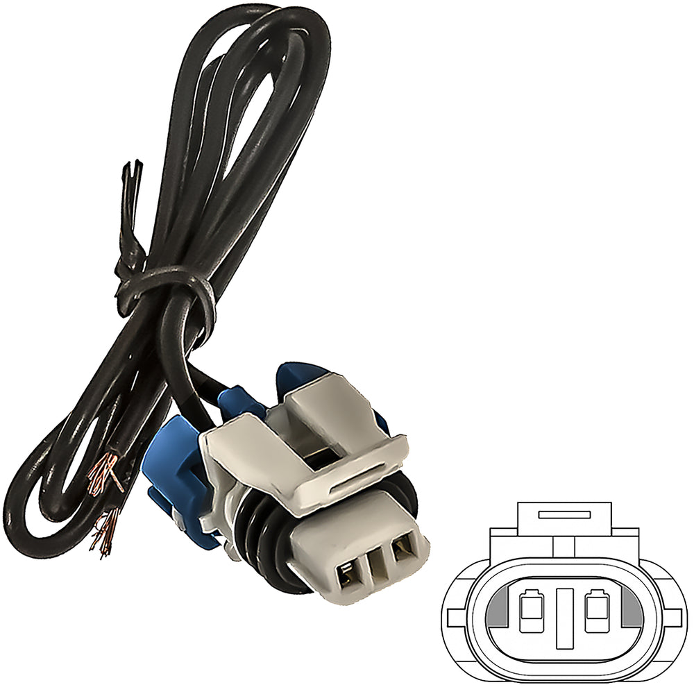 Wire Harness - Gm 2 Pin Oval Pressure Sensors MT1431