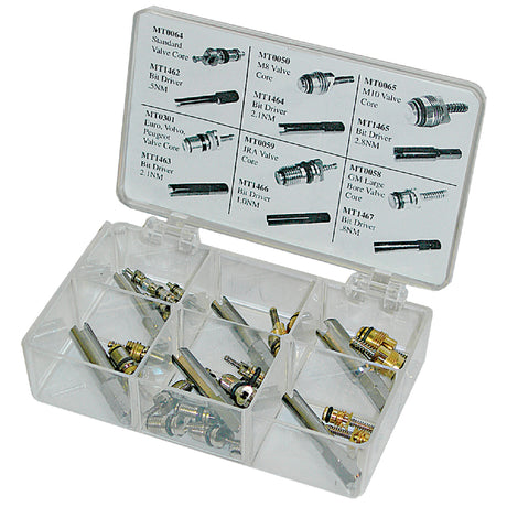 Valve Core - Bit Driver Assortment Kit with Valve MT1461