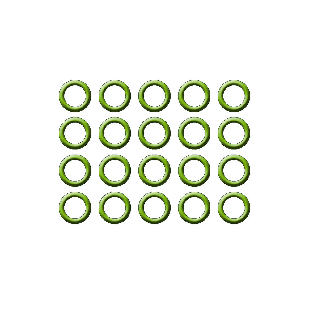 20 Pk Green HNBR O-ring MT1472