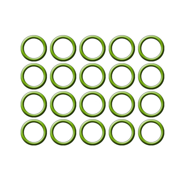 20 Pk Green HNBR O-ring MT1474