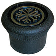 Knob - D Shaft W/chrome Snow Flake MT1531