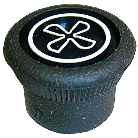 Knob - D Shaft w/ White Fan MT1533