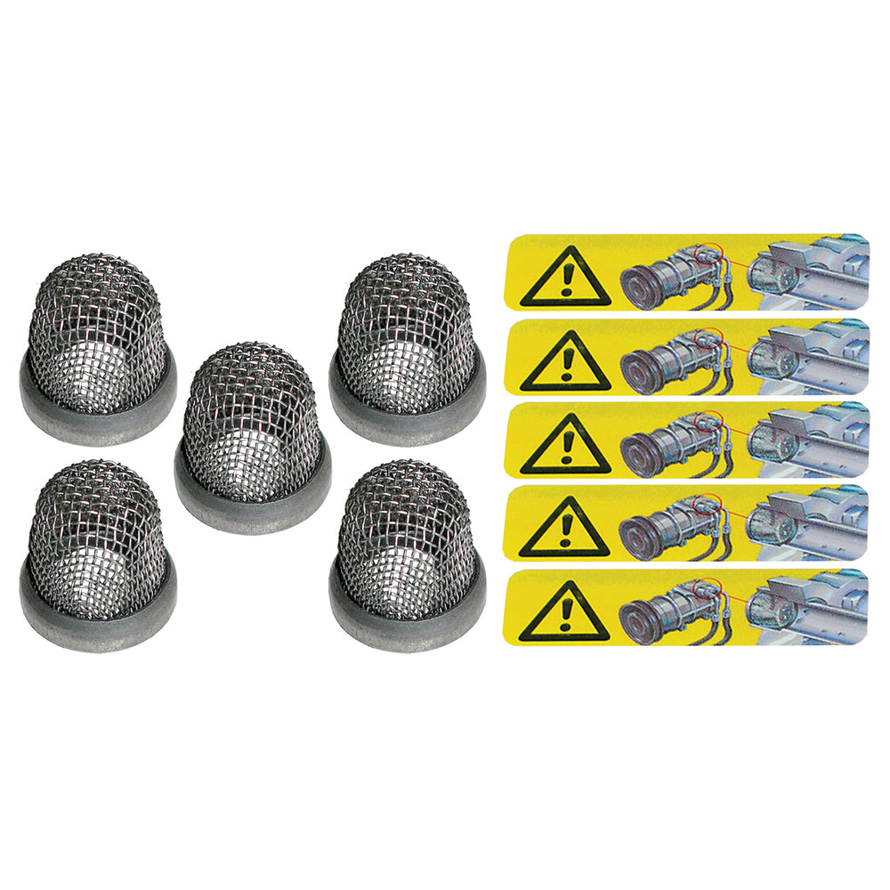 5 PK COMPRESSOR GUARD SCREEN SIZE - 10.03mm MT1550