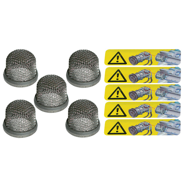 5 PK COMPRESSOR GUARD SCREEN SIZE - 12.70mm MT1557