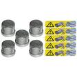 5 PK COMPRESSOR GUARD SCREEN SIZE - 14.25mm MT1563