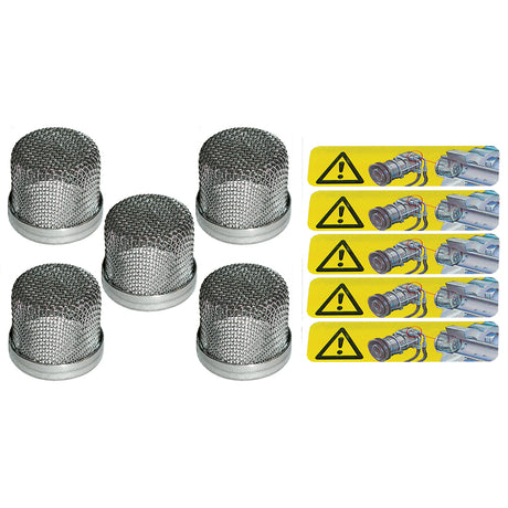 5 PK COMPRESSOR GUARD SCREEN SIZE - 15.7mm MT1568
