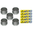 5 PK COMPRESSOR GUARD SCREEN SIZE - 20.85mm MT1570