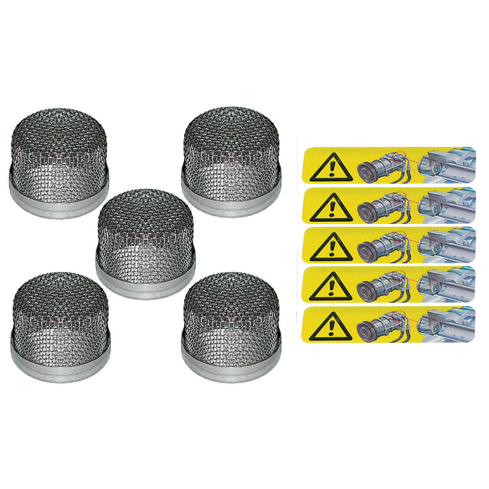 5 PK COMPRESSOR GUARD SCREEN SIZE - 20.85mm MT1570
