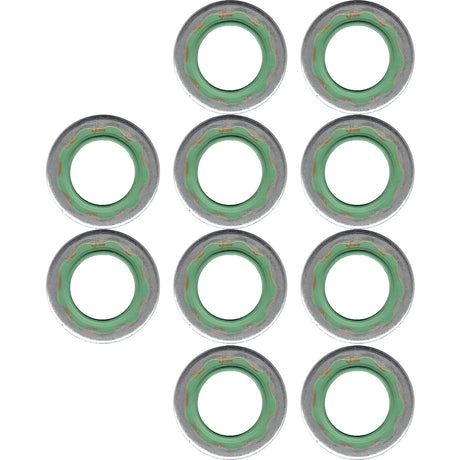 10 PK SEALING WASHER - SLIM LINE - 8.16mm ID MT1587