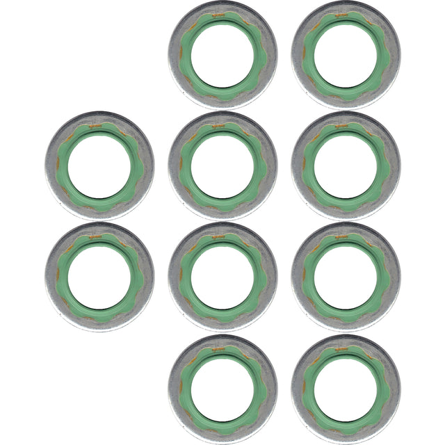 10 PK SEALING WASHER - SLIM LINE - 8.16mm ID MT1587