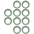 10 PK SEALING WASHER - SLIM LINE - 11.34mm ID MT1588