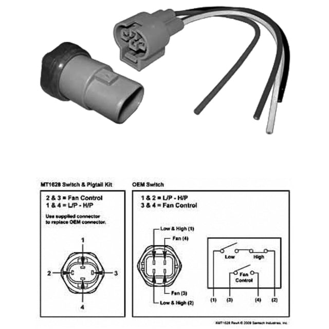 Trinary Pressure Switch MT1628