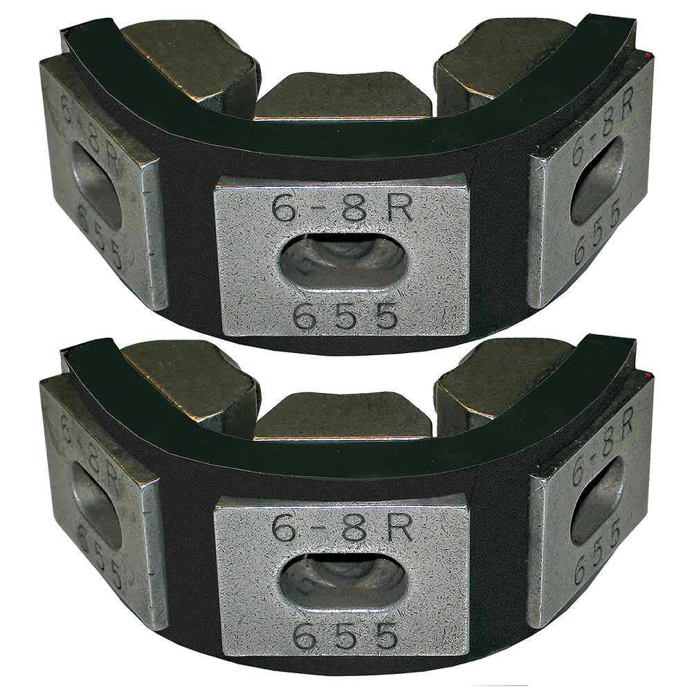 2 Pc,crimp Die & Carrier - #6 Std & #8 Red Bar MT1741