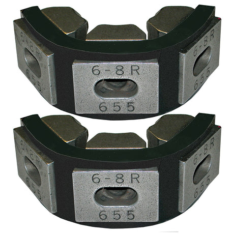 2 Pc,crimp Die & Carrier - #6 Std & #8 Red Bar MT1741