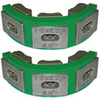 2 Pc, Crimp Die & Carrier - #10 Std & #12 Red Bar MT1744