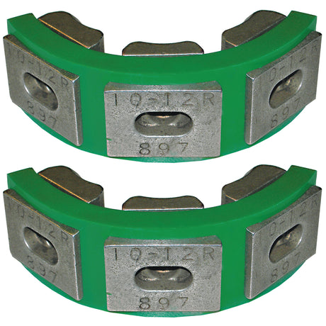 2 Pc, Crimp Die & Carrier - #10 Std & #12 Red Bar MT1744