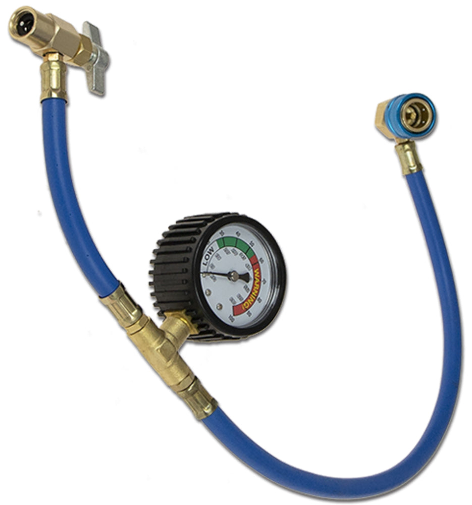 R1234YF Recharge Hose W/gauge MT1758