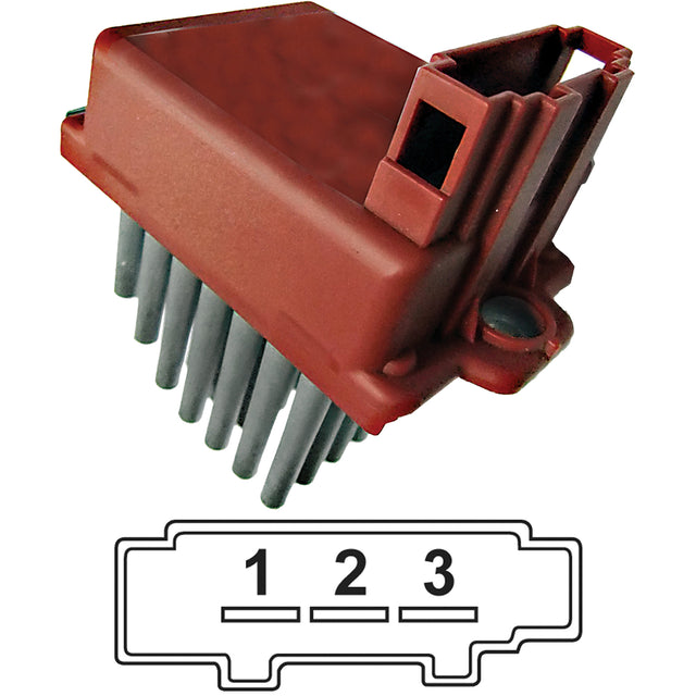 Blower Resistor MT1824