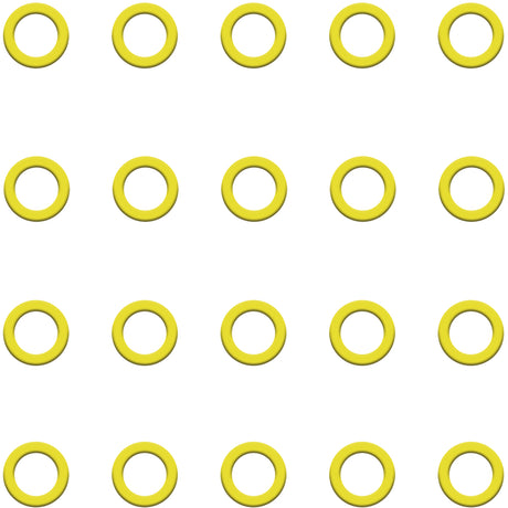 20 Per,yellow HNBR O Rings MT3804