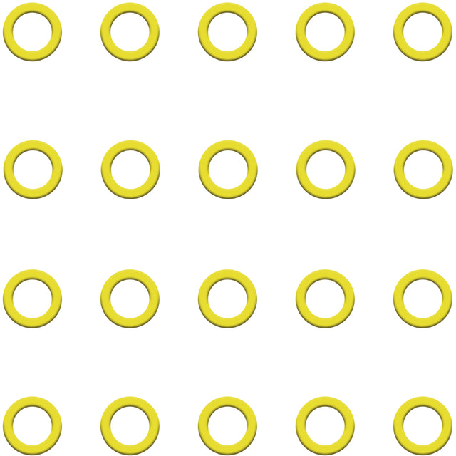20 Per,yellow HNBR O Rings MT3804