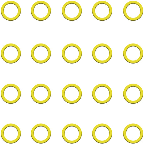 20 Per,yellow HNBR O Rings MT3805