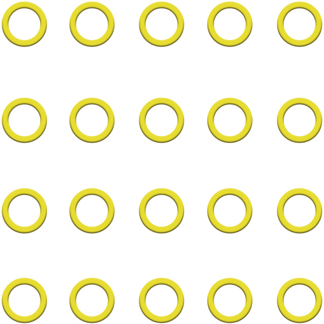 20 Per,yellow HNBR O Rings MT3805