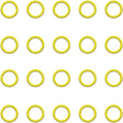 20 Per,yellow HNBR O Rings MT3806