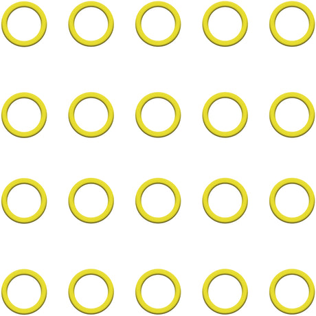 20 Per,yellow HNBR O Rings MT3806