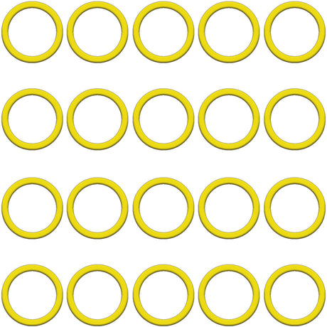20 Per,yellow HNBR O Rings MT3807