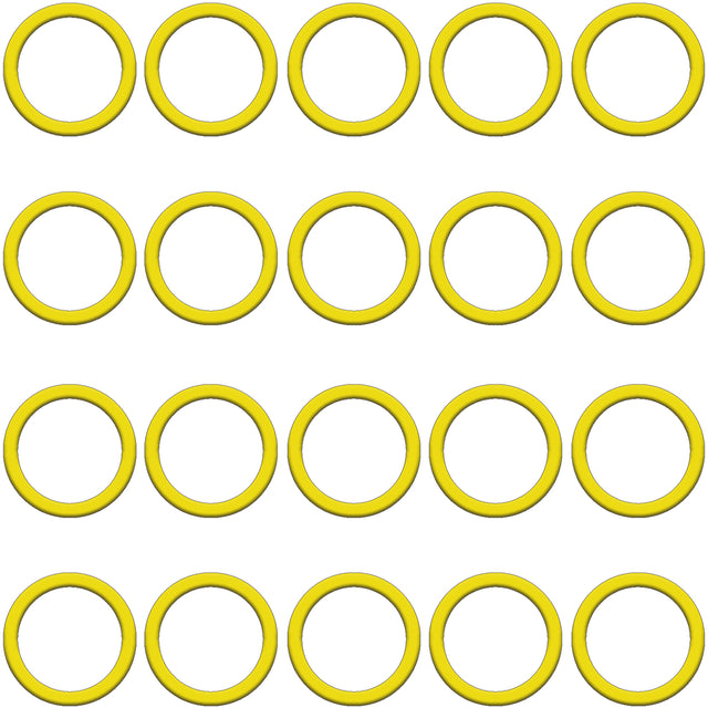 20 Per,yellow HNBR O Rings MT3807