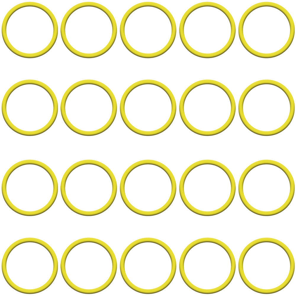 20 Per,yellow HNBR O Rings MT3809