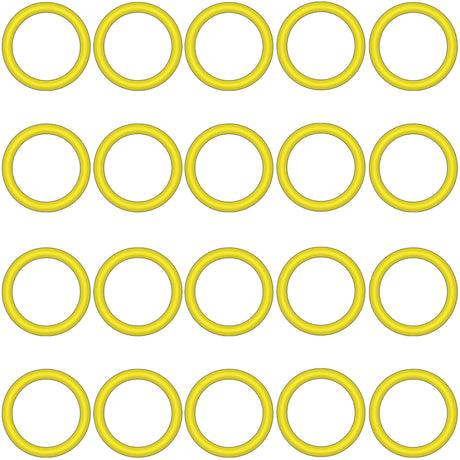 20 Per,yellow HNBR O Rings MT3811