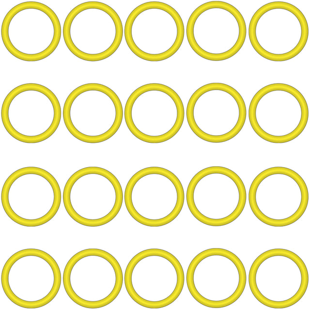 20 Per,yellow HNBR O Rings MT3811