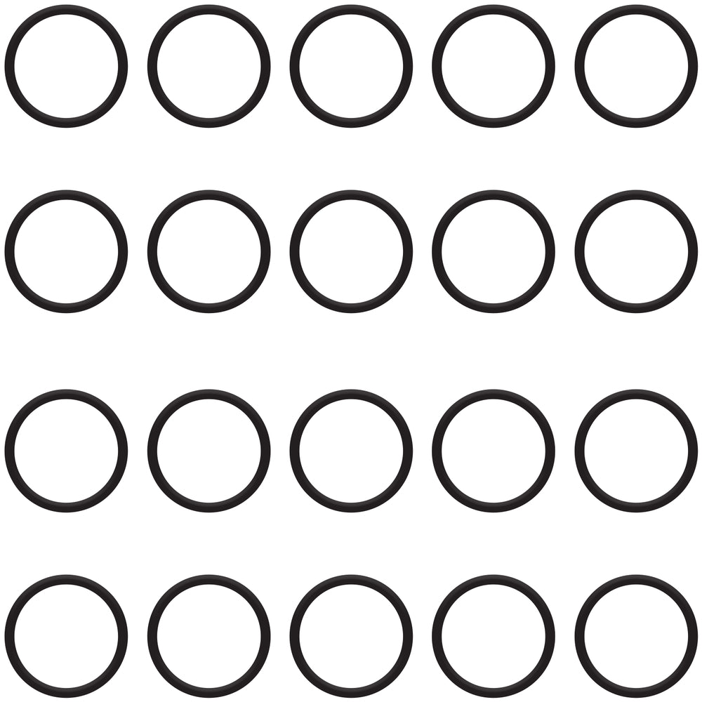 20 Pk O-ring Black Nitrile MT3956