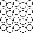 20 Pk Sieko Sieke SS96D1 - Bmw O-ring MT3957